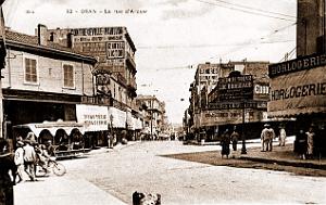 Oran - Rue d'Arzew - Carrefour Boulevard Seguin